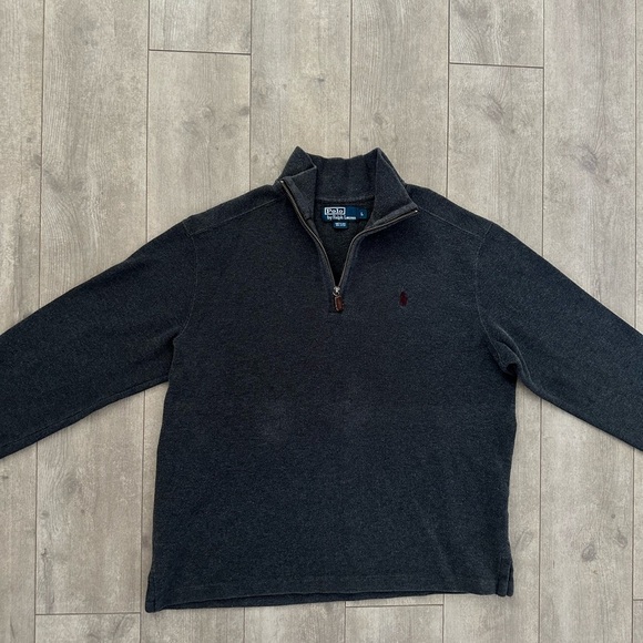Polo Ralph Lauren men’s large 1/4 zip sweater
Gray - Picture 3 of 8